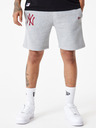 New Era Šedé pánske šortky New Era League essentials NEYYAN