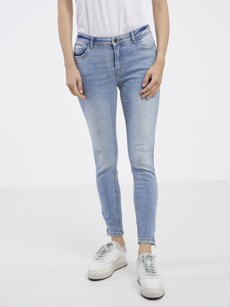 Noisy May Svetlomodré skinny fit džínsy Noisy May Kimmy