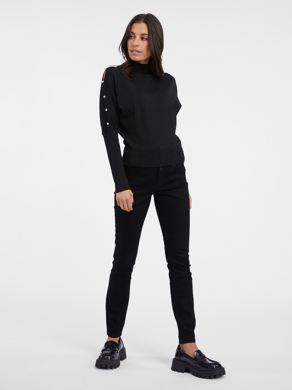 Orsay Čierny dámsky sveter ORSAY