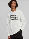 O'Neill Biela pánska mikina O'Neill Triple Stack