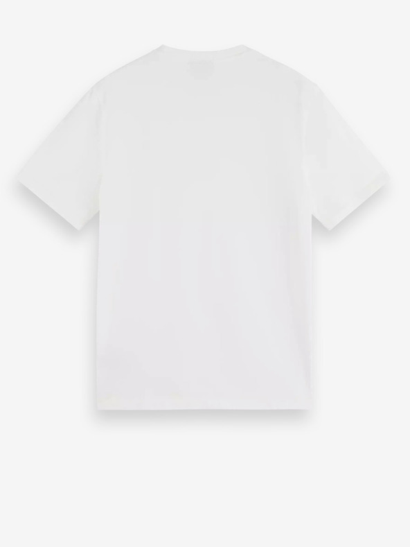 Scotch & Soda Biela pánska košeľa Scotch & Soda