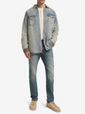 Scotch & Soda Svetlomodrá pánska džínsová košeľa Scotch & Soda