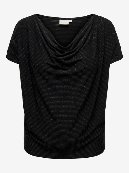 ONLY CARMAKOMA Čierny dámsky top ONLY CARMAKOMA Denia
