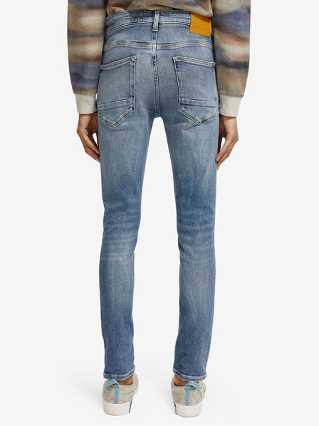 Scotch & Soda Modré dámske džínsy slim fit Scotch & Soda