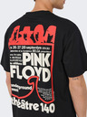 ONLY & SONS Čierne pánske tričko s krátkym rukávom ONLY & SONS Pink Floyd