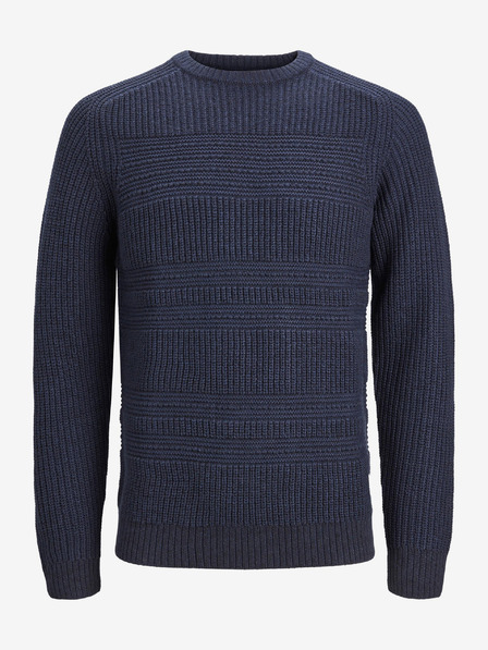 Jack & Jones Tmavomodrý pánsky sveter Jack & Jones Davis