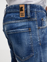 DSQUARED2 Modré pánske džínsy rovného strihu DSQUARED2