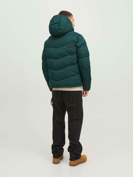 Jack & Jones Petrol pánska prešívaná zimná bunda Jack & Jones Vester