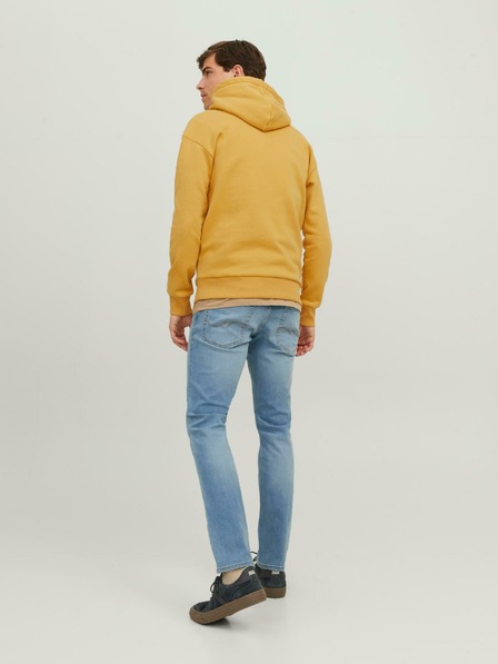 Jack & Jones Horčicová pánska mikina Jack & Jones Josh