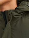 Jack & Jones Pánska zimná bunda Jack & Jones Keen v khaki farbe