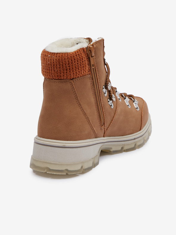Orsay Hnedé dámske zimné členkové topánky ORSAY