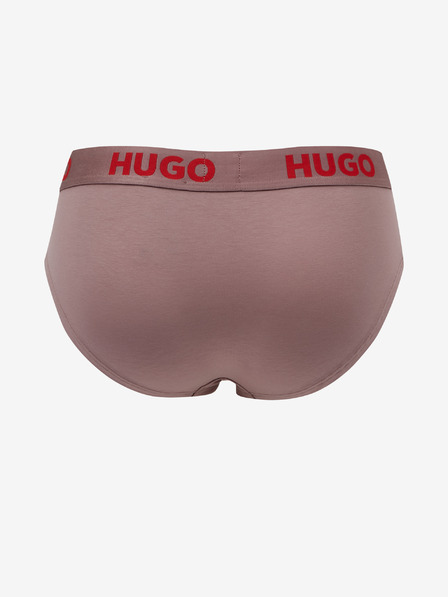 HUGO Staroružové dámske nohavičky HUGO