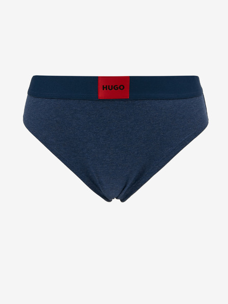 HUGO HUGO Tmavomodré dámske nohavičky