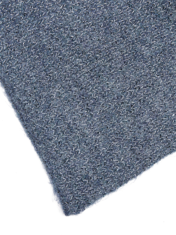 Orsay Šedo-modrý dámsky šál s prímesou vlny ORSAY