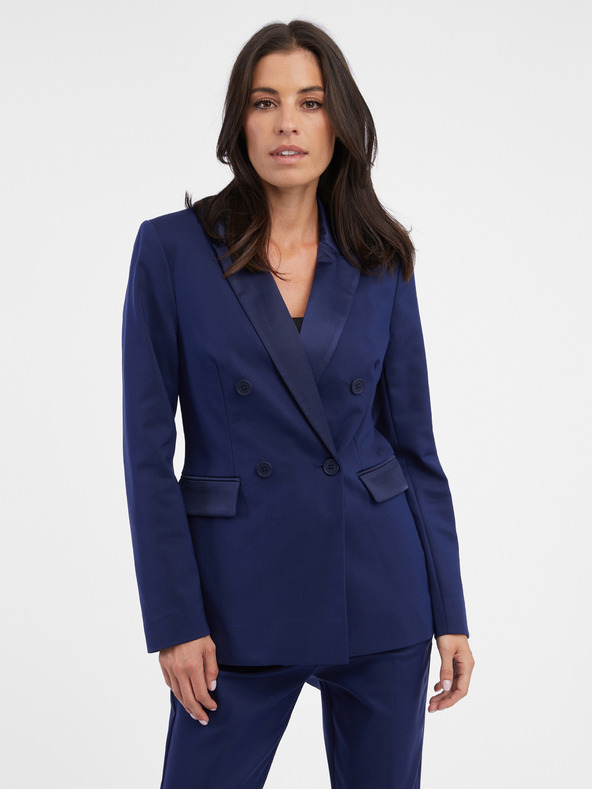 Orsay Tmavomodré dámske sako ORSAY