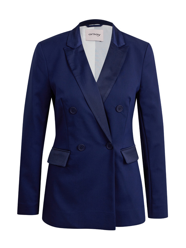 Orsay Tmavomodré dámske sako ORSAY