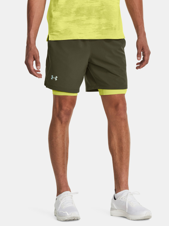 Under Armour Pánske kraťasy Under Armour UA LAUNCH 7'' 2-IN-1 SHORT