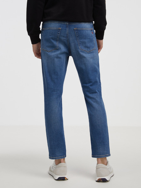 Diesel Modré pánske slim fit džínsy Diesel