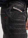 Diesel Čierne pánske džínsy skinny fit Diesel