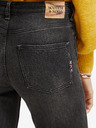 Scotch & Soda Čierne dámske džínsy s výstrihom Scotch & Soda