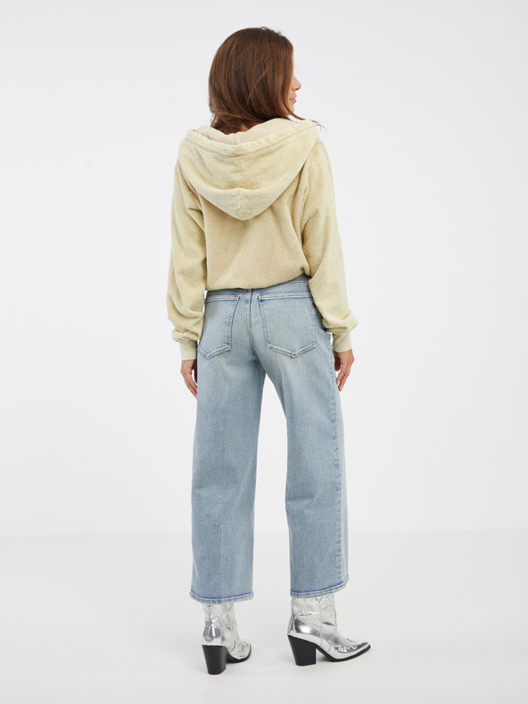 Diesel Diesel svetlomodré dámske džínsy rozšíreného strihu