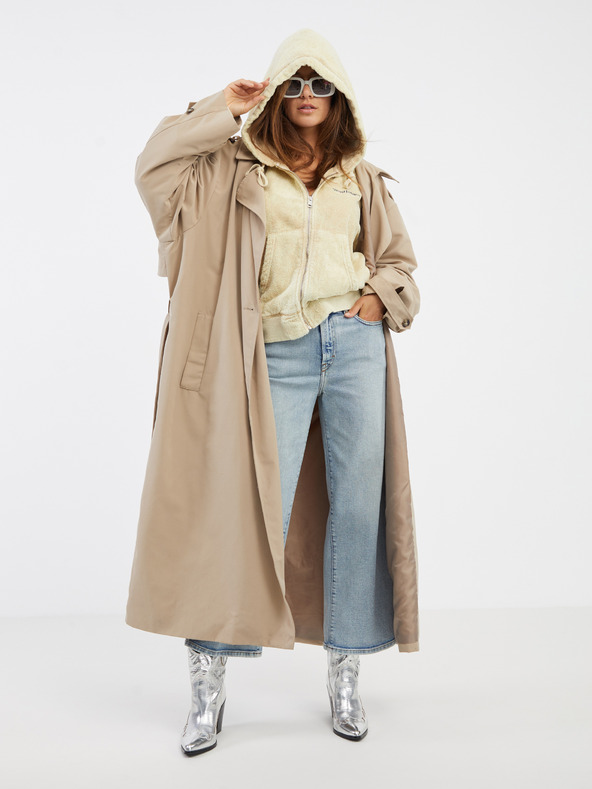 Diesel Diesel svetlomodré dámske džínsy rozšíreného strihu