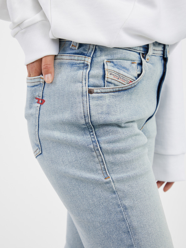 Diesel Svetlomodré dámske skinny fit džínsy Diesel