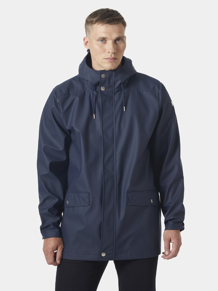 Helly Hansen Tmavomodrá pánska nepremokavá bunda HELLY HANSEN Moss