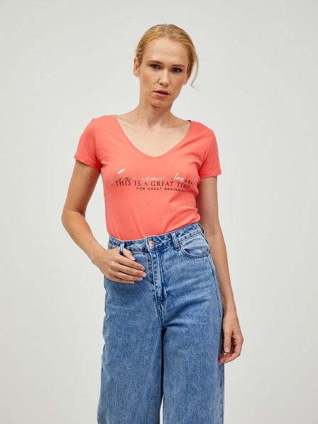 Orsay Koralové tričko ORSAY