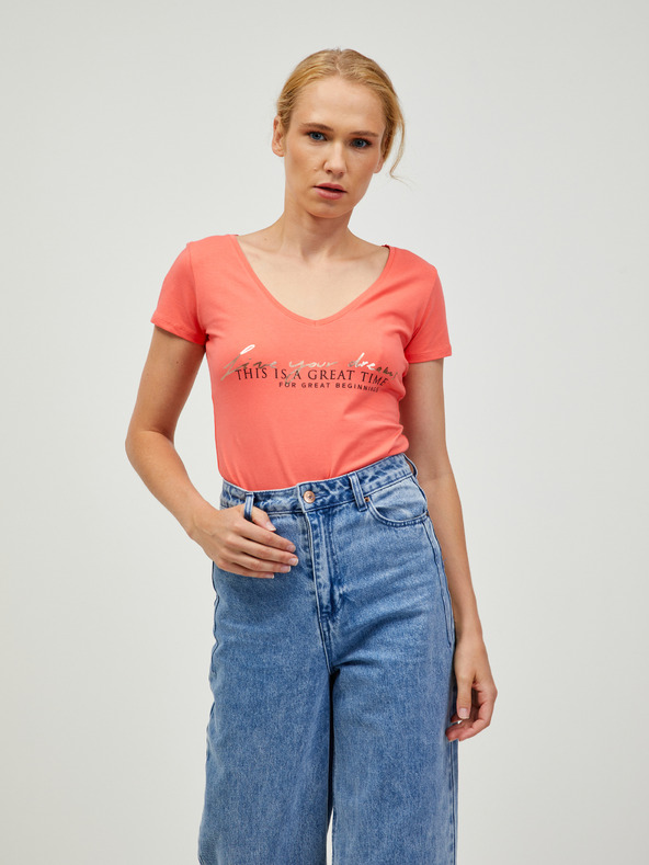 Orsay Koralové tričko ORSAY