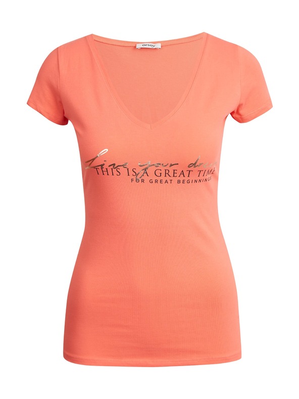 Orsay Koralové tričko ORSAY
