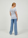 Orsay Modro-biele vzorované tričko ORSAY