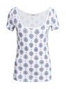 Orsay Modro-biele vzorované tričko ORSAY