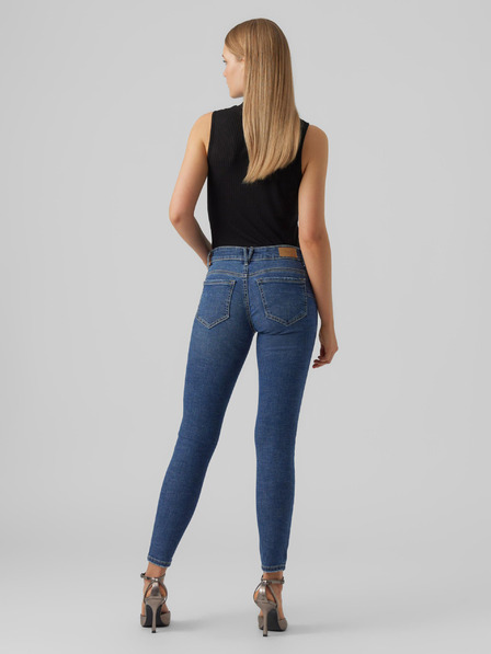 Vero Moda Modré dámske džínsy skinny fit značky VERO MODA Robyn