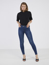 Vero Moda Tmavomodré dámske džínsy skinny fit VERO MODA Tanya