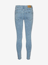 Vero Moda Svetlomodré skinny fit džínsy s roztrhaným efektom VERO MODA Sophia