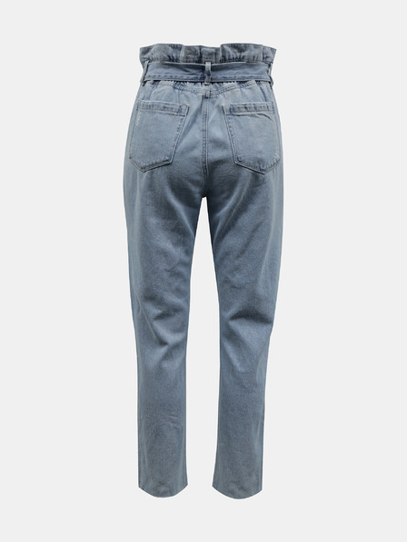 TALLY WEiJL Svetlomodré slim fit džínsy s roztrhaným efektom TALLY WEiJL