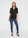 Vero Moda Modré slim fit džínsy VERO MODA Lux