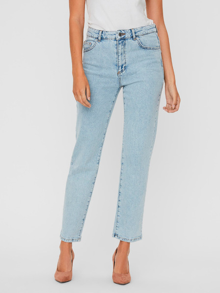 Vero Moda Svetlomodré rovné džínsy VERO MODA Carla