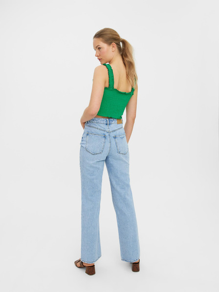 Vero Moda Svetlomodré rovné džínsy VERO MODA Kithy
