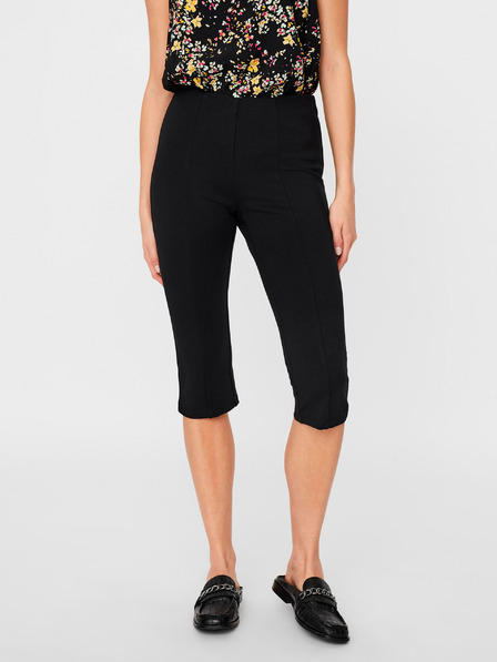 Vero Moda Čierne 3/4 nohavice VERO MODA Lexie