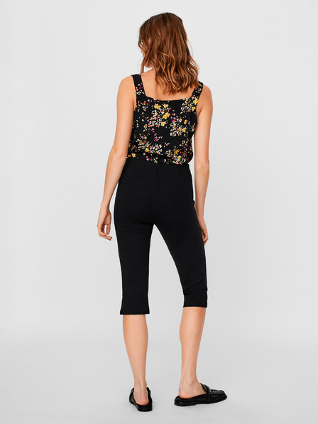 Vero Moda Čierne 3/4 nohavice VERO MODA Lexie