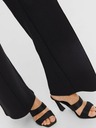 Vero Moda Čierne široké nohavice VERO MODA Silky