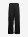 Vero Moda Čierne široké nohavice VERO MODA Silky
