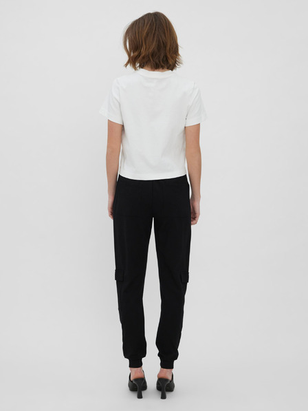 Vero Moda Čierne nohavice VERO MODA Meva