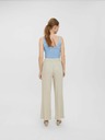 Vero Moda Béžové voľné nohavice VERO MODA Josie