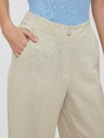 Vero Moda Béžové voľné nohavice VERO MODA Josie