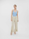 Vero Moda Béžové voľné nohavice VERO MODA Josie