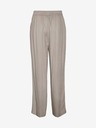 Vero Moda Béžové voľné nohavice VERO MODA Josie