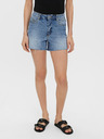 Vero Moda Modré džínsové kraťasy VERO MODA Brenda